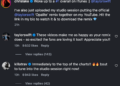 Travis Kelce and Taylor Swift's comments on Chris Lake's post