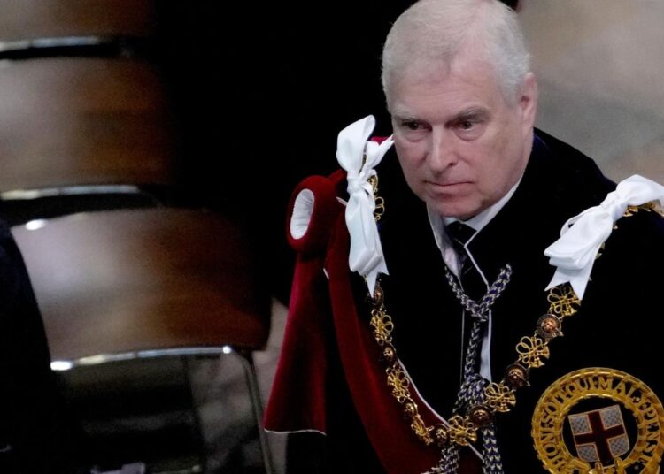 How the former Prince Andrew could be removed from Britain's line of succession
