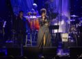 Jennifer Hudson performs