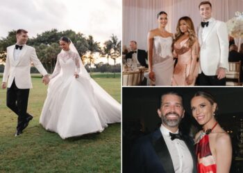 Inside the star-studded, MAGA-packed wedding of Trump’s podcast guru
