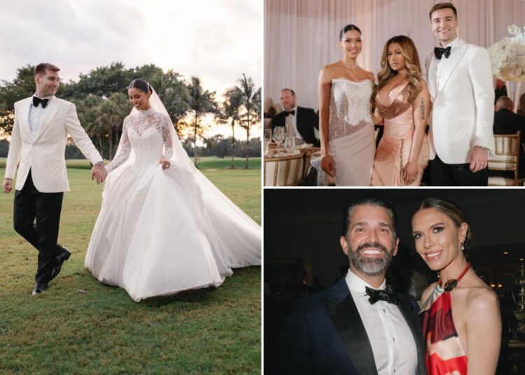 Inside the star-studded, MAGA-packed wedding of Trump’s podcast guru