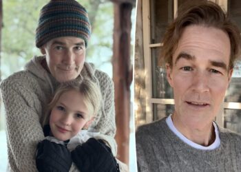 James Van Der Beek's final photo was an emotional tribute to his daughter and father