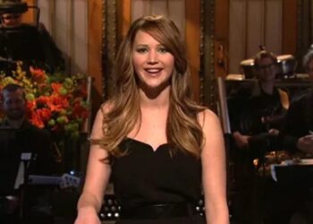 Jennifer Lawrence on 'SNL' in 2013 NBC
