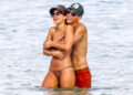 Danny Ramirez and Jessica Alba in Miami on Feb. 16 BACKGRID