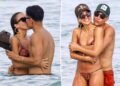 Jessica Alba and Danny Ramirez can't keep their hands off each other during sizzling beach escape