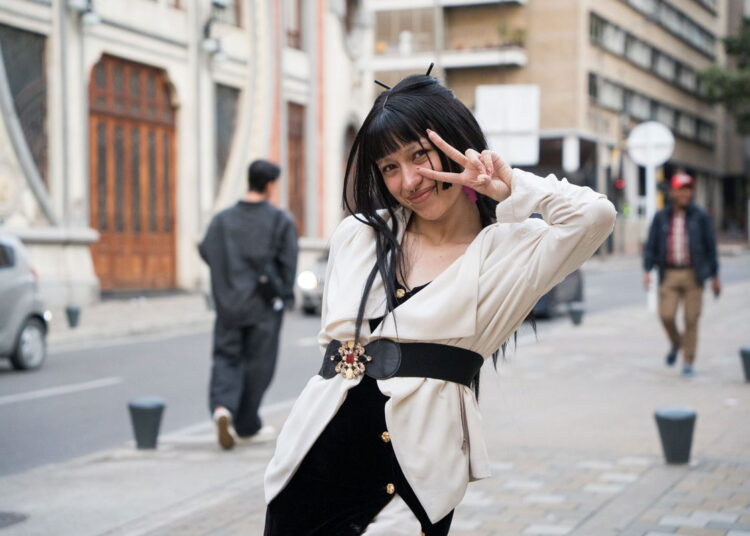 <i>Nathaly Triana/CNN via CNN Newsource</i><br/>Performance inspired by the Saja Boys of K-pop Demon Hunters during the K-pop World Festival 2025 in Bogotá