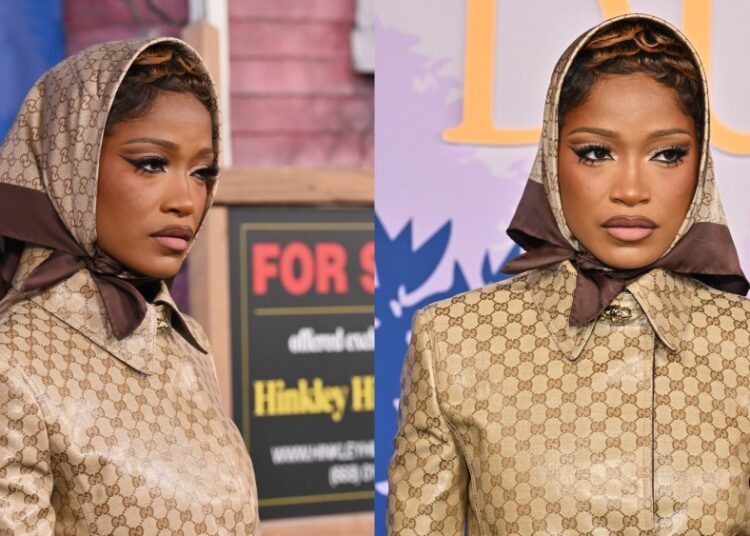 Keke Palmer Styles Gucci Look for 'The 'Burbs' Premiere