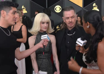Kelly Osbourne and Sid Wilson at the 2026 Grammys