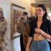 Celebrities flocked to the Bay Area on Sunday as football's biggest night took over Levi's Stadium in Santa Clara, California, with luxury suites and sideline seats packed wall to wall with A-listers