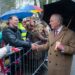 King Charles on a walkabout in Dedham today
