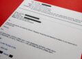 Photo showing an email sent to Epstein which was included in the latest files released by the US Department of Justice.