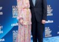 Kirsten Dunst, 43, put on a radiant display as she cozied up to husband Jesse Plemons, 37, at the 41st Annual Film Independent Spirit Awards on Sunday in Hollywood