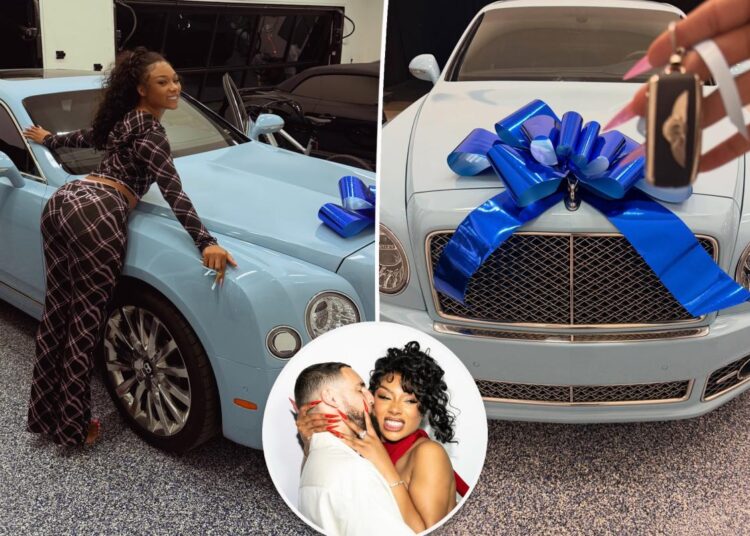 Klay Thompson gifts Megan Thee Stallion a $200K Bentley for 31st birthday