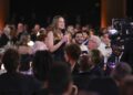 mandatory credit: photo by jay l. clendenin/shutterstock for sag (15148504af) kristen bell 31st screen actors guild awards, show, shrine auditorium, los angeles, california, usa 23 feb 2025