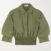 Kylie Minogue's olive green Simkhai top