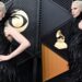 Lady Gaga Wears Feathered Metières Fécales Dress at 2026 Grammys