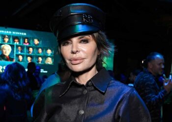 Lisa Rinna at the 'Traitors' season 4 premiere party Jan. 8 at The Abbey in West Hollywood, Calif.Credit: Griffin Nagel/Peacock