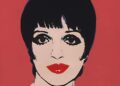 Poster Andy Warhol Portrait Liza Minnelli Pop Art 70's