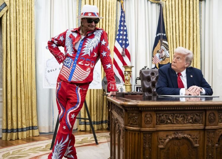 MAGA's Kid Rock had a diet overhaul and it's very different to Trump's - Celebrity News - Entertainment