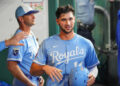 Kansas City Royals outfielder Jac Caglianone (14). © Denny Medley-Imagn Images