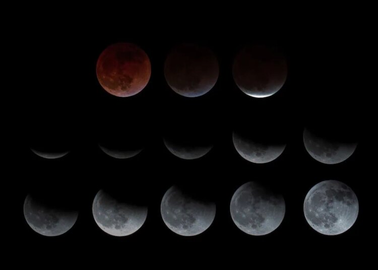 blood moon lunar eclipse