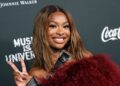 Coco Jones attends Universal Music Group’s Grammys after-party at Nya Studios West in Los Angeles, on February 1. Photo: AFP