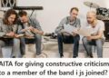 Performance group meeting and trying to work on their music together.