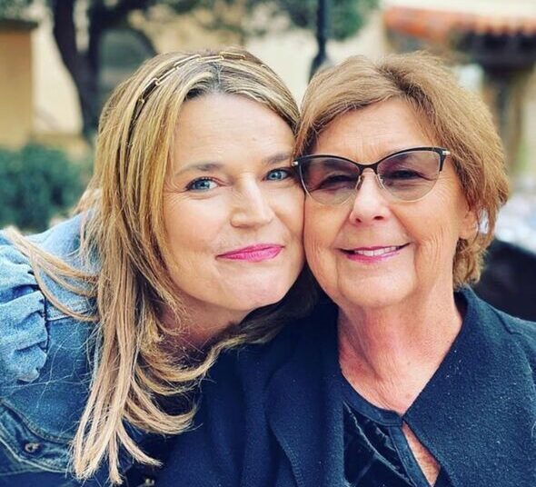 Savannah Guthrie and her mom Nancy