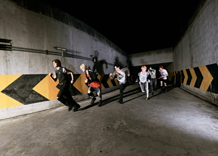 A promotional image of boy band Daily:Direction's debut single, "First: Delivery," released on Feb. 23. [ODDWAVE]