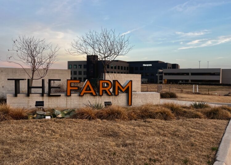 The Farm sign
