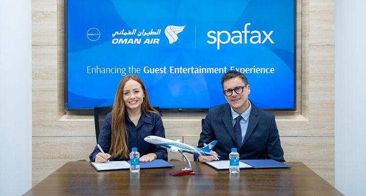 Oman Air and Spafax renew inflight entertainment partnership