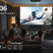 Optoma Unveils UHZ36 Home Entertainment 4K UHD Laser Projector
