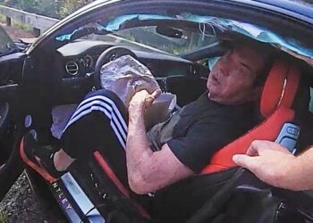 Police video shows Vince McMahon's 100 mph car crash in Connecticut | Entertainment