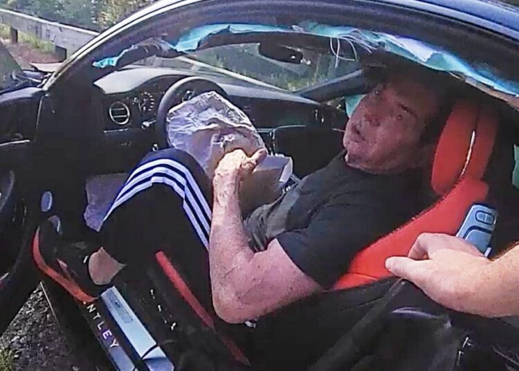 Police video shows Vince McMahon's 100 mph car crash in Connecticut | Entertainment