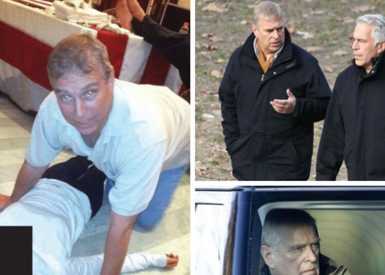 Prince Andrew leaves Royal Lodge for Sandringham Estate