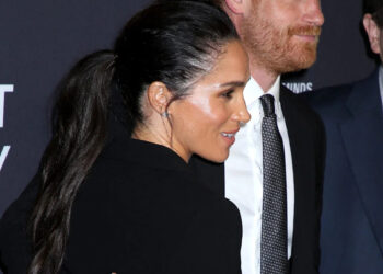 Prince Harry and Meghan Markle at the Project Healthy Minds World Mental Health Day Gala
