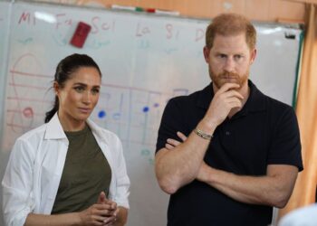 Prince Harry and Meghan Markle have kicked off a two-day trip to Jordan