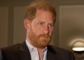 The Duke of Sussex dodged a comment about Andrew Mountbatten-Windsor