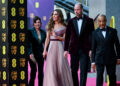 Britain's Prince William and Kate, Princess of Wales arrive to the 79th British Academy Film Awards, at the Royal Festival Hall, in London, Sunday Feb. 22, 2026.