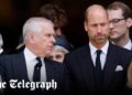 Prince of Wales ‘wanted Andrew out before rot set in’