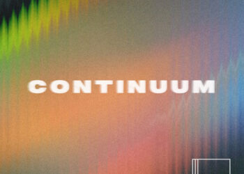Project Smok Continuum cover artwork. An orange-yellow background with the word Continuum