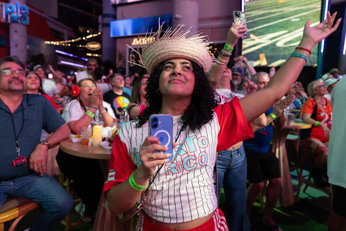 Puerto Rico stops for 13 minutes to applaud history and bask in Bad Bunny's glow