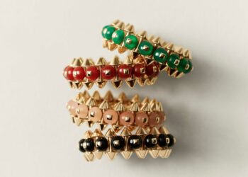 Cartier likes to play with colour too. Photo: Handout