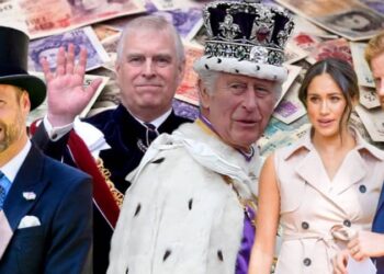 King Charles is still at the top when it comes to wealth.MEGA