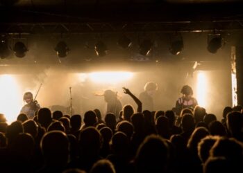 Man/Woman/Chainsaw headlining at Ceremony 5.5 at Esquires. Image: Kane Howie