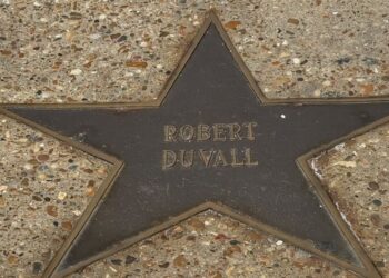 Robert Duvall is honored with a star on the St. Louis Walk of Fame. (Spectrum News/Gregg Palermo)