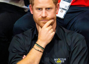 Prince Harry at Archie's birthday