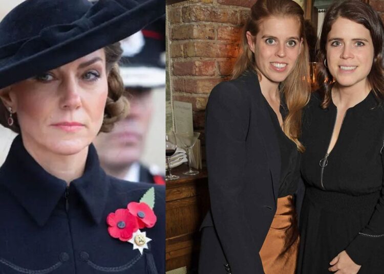 Royal expert shares update in Kate Middleton's relationship with Princess Eugenie, Beatrice