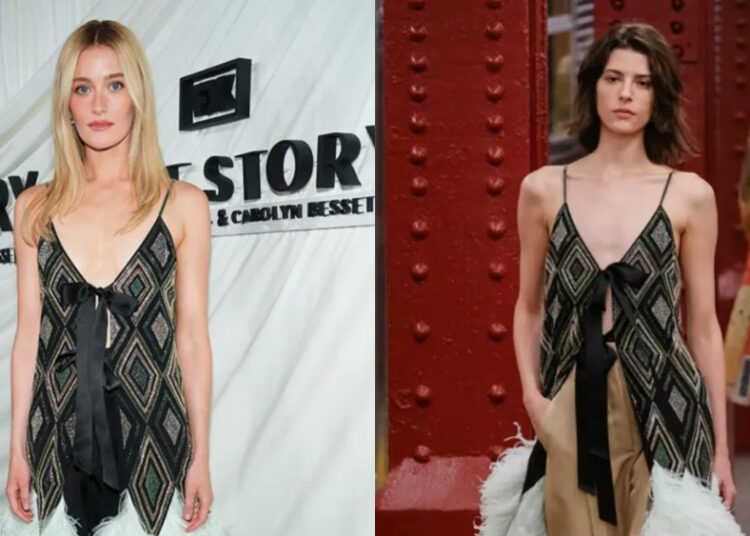 Sarah Pidgeon Wears Chanel for 'Love Story' Premiere