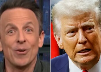 Seth Meyers Spots The Obvious Flaw In Trump’s Super Bowl Excuse